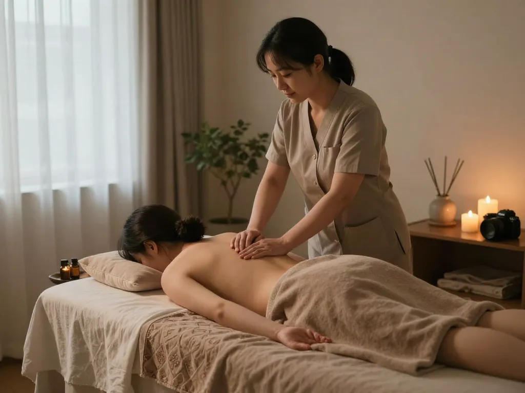Experience soothing 성남출장마사지 in a tranquil wellness home setting with professional massage services.