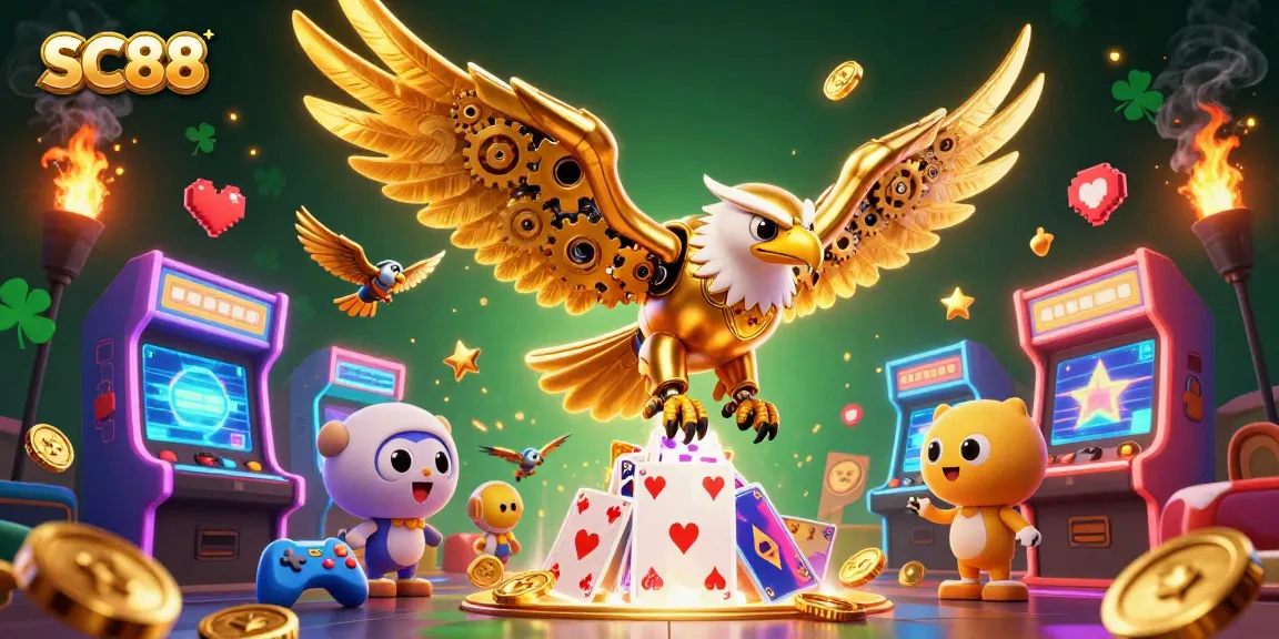 Experience SC88's thrilling gaming adventures with dynamic characters in a vibrant casino atmosphere.